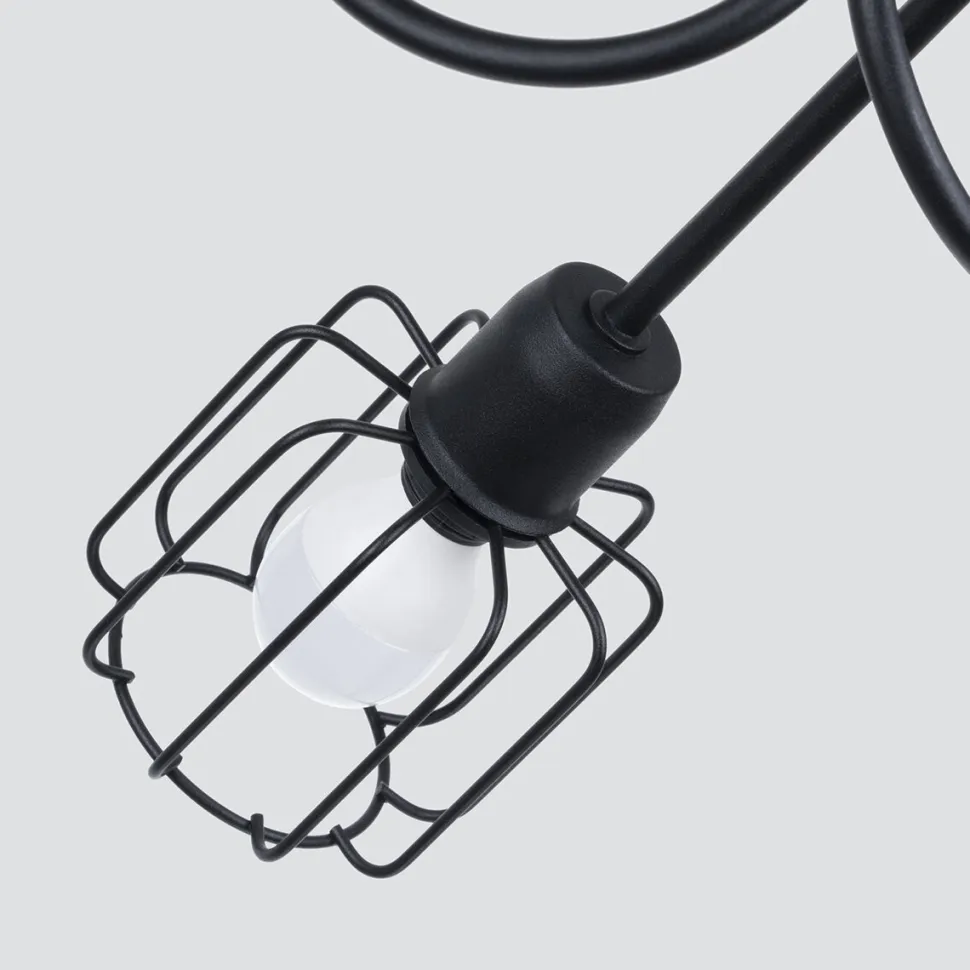 Żyrandol BELUCI 3S czarny