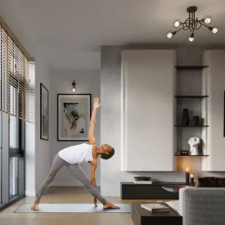 Żyrandol BELUCI 3S czarny