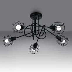 Żyrandol BELUCI 5S czarny