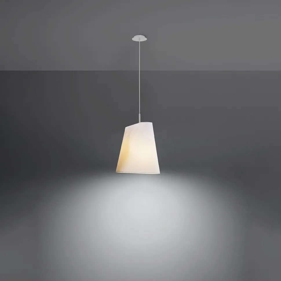 Żyrandol BLUM 1 biały