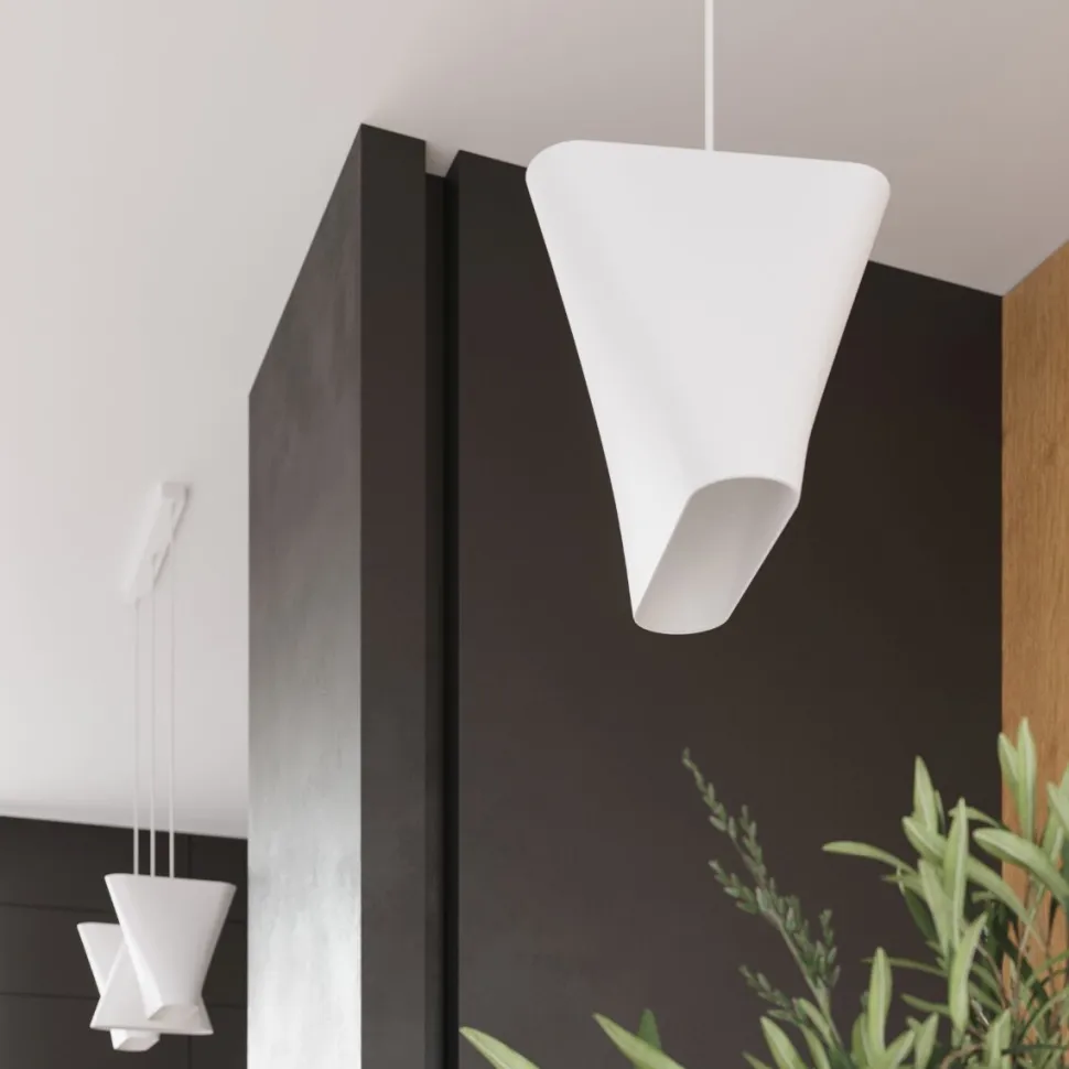 Żyrandol BLUM 1 biały