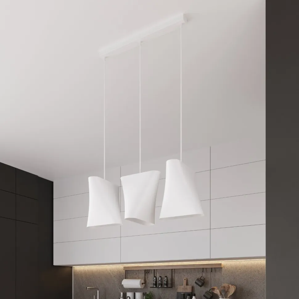 Żyrandol BLUM 3 biały