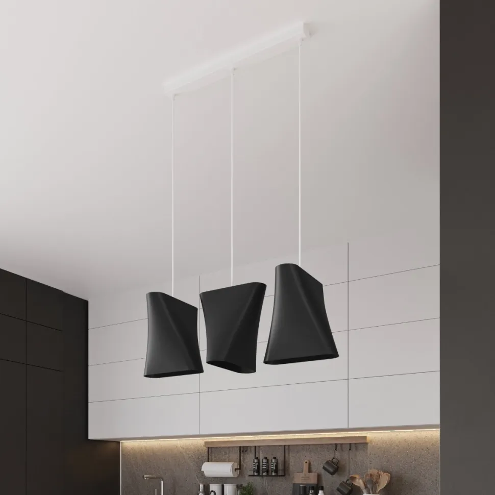 Żyrandol BLUM 1 czarny