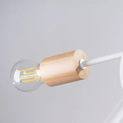 Żyrandol EMBER 5 biały