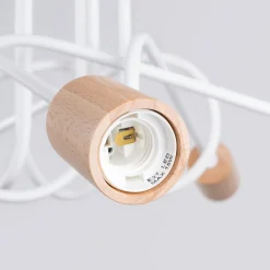 Żyrandol EMBER 5 biały