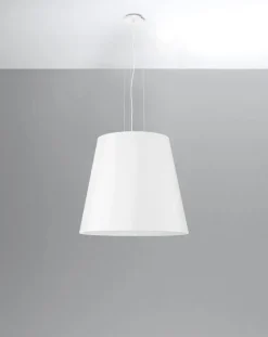 Żyrandol GENEVE 50 biały