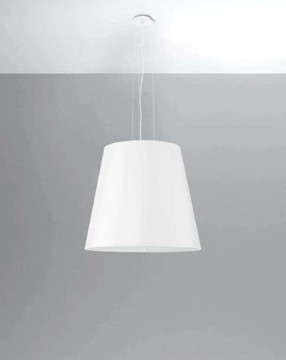 Żyrandol GENEVE 50 biały