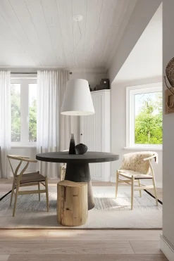 Żyrandol GENEVE 50 biały