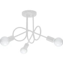 Żyrandol LOOP 3 biały