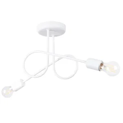 Żyrandol LOOP 2 biały