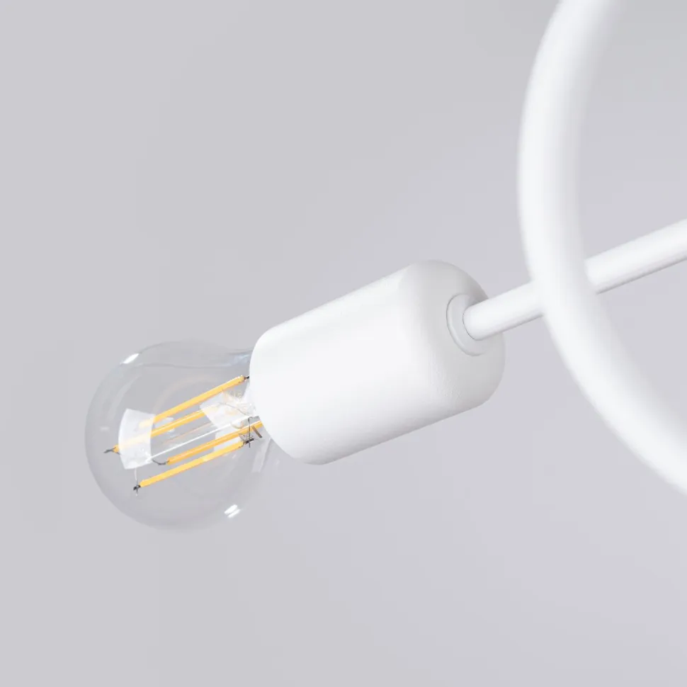 Żyrandol LOOP 2 biały