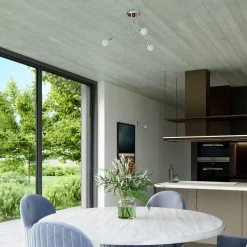 Żyrandol LOOP 3 chrom