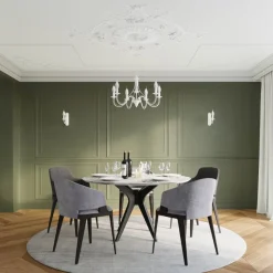 Żyrandol MINERWA 7 biały