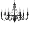 Żyrandol MINERWA 7 czarny