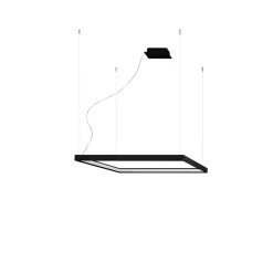 Żyrandol NELYA M czarny LED 3000K