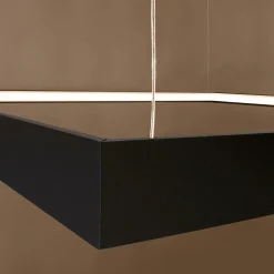 Żyrandol NELYA M czarny LED 3000K