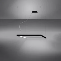 Żyrandol NELYA M czarny LED 4000K