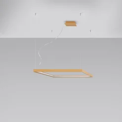 Żyrandol NELYA M złoty LED 3000K