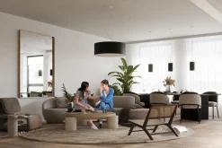 Żyrandol OTTO 60 czarny