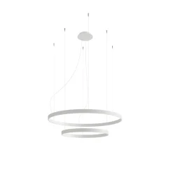Żyrandol RIO 2 55/78 biały LED 4000K