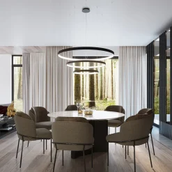 Żyrandol RIO 2 55/78 biały LED 3000K