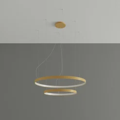 Żyrandol RIO 2 55/78 złoty LED 4000K