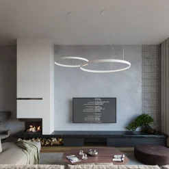 Żyrandol RIO 110 biały LED 4000K