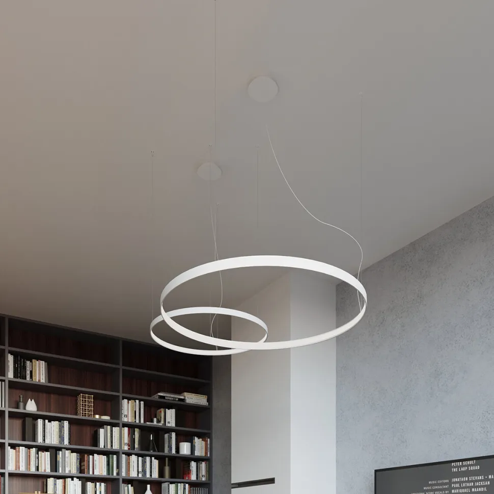 Żyrandol RIO 78 biały LED 3000K