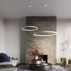 Żyrandol RIO 78 biały LED 4000K