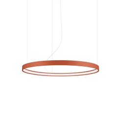 Żyrandol RIO 78 ochra czerwona LED 3000K