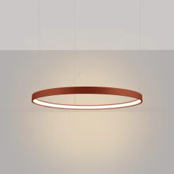 Żyrandol RIO 78 ochra czerwona LED 3000K