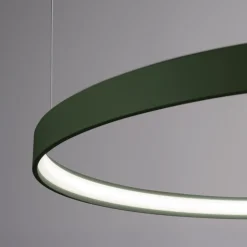 Żyrandol RIO 55 zielona oliwka LED 4000K