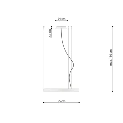 Żyrandol RIO 55 zielona oliwka LED 4000K