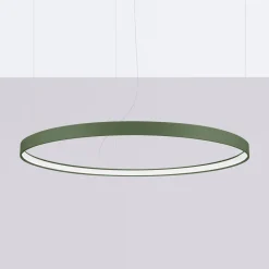 Żyrandol RIO 110 zielona oliwka LED  4000K