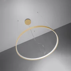 Żyrandol RIO 55 złoty LED 4000K