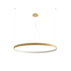 Żyrandol RIO 110 złoty LED 3000K