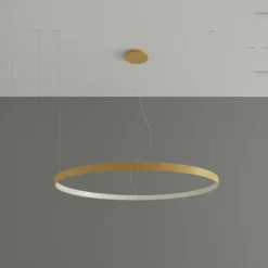 Żyrandol RIO 110 złoty LED 4000K