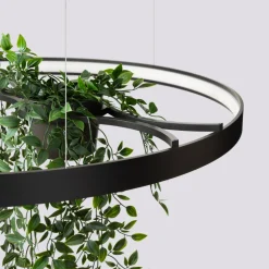 Żyrandol RIO BIO 78 czarny LED 3000K