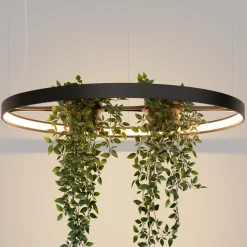 Żyrandol RIO BIO 78 czarny LED 3000K