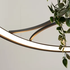 Żyrandol RIO BIO 110 czarny LED 3000K