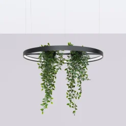 Żyrandol RIO BIO 78 czarny LED 4000K