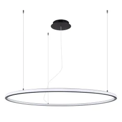 Żyrandol RISA 120 czarny LED 3000K