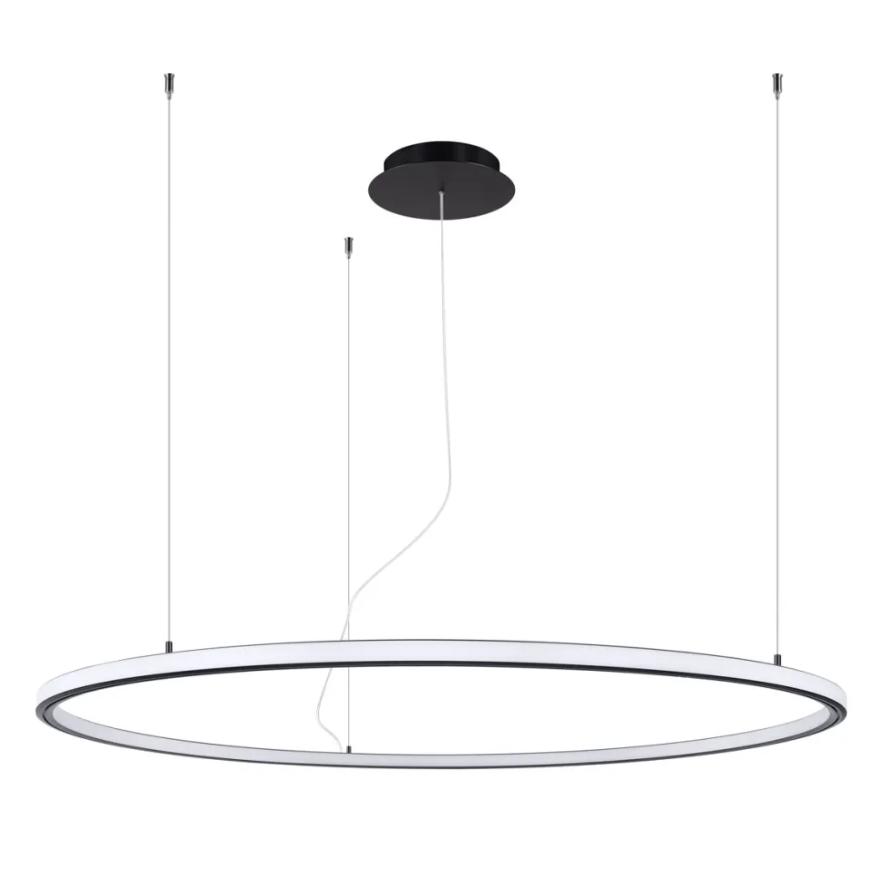 Żyrandol RISA 120 czarny LED 3000K