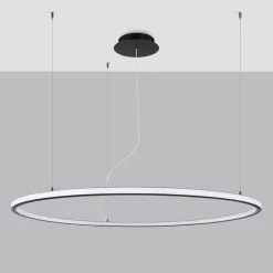 Żyrandol RISA 120 czarny LED 3000K