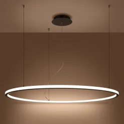 Żyrandol RISA 120 czarny LED 3000K