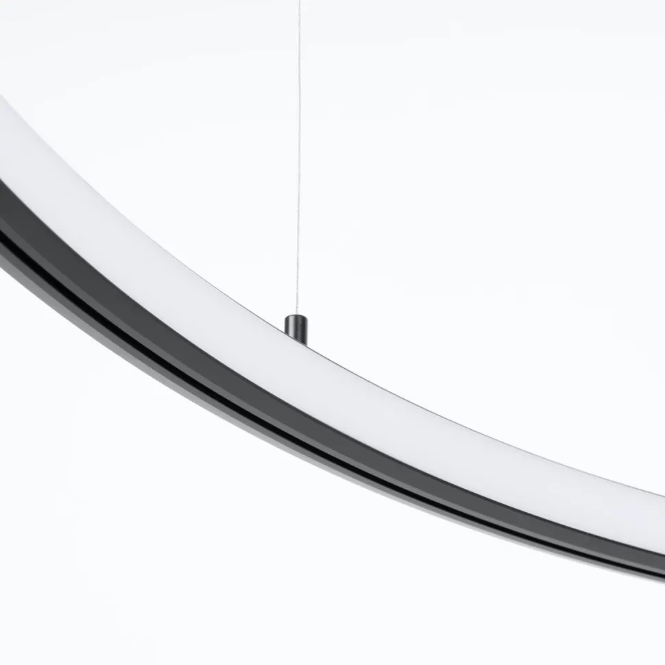 Żyrandol RISA 120 czarny LED 3000K