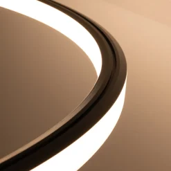 Żyrandol RISA 120 czarny LED 3000K