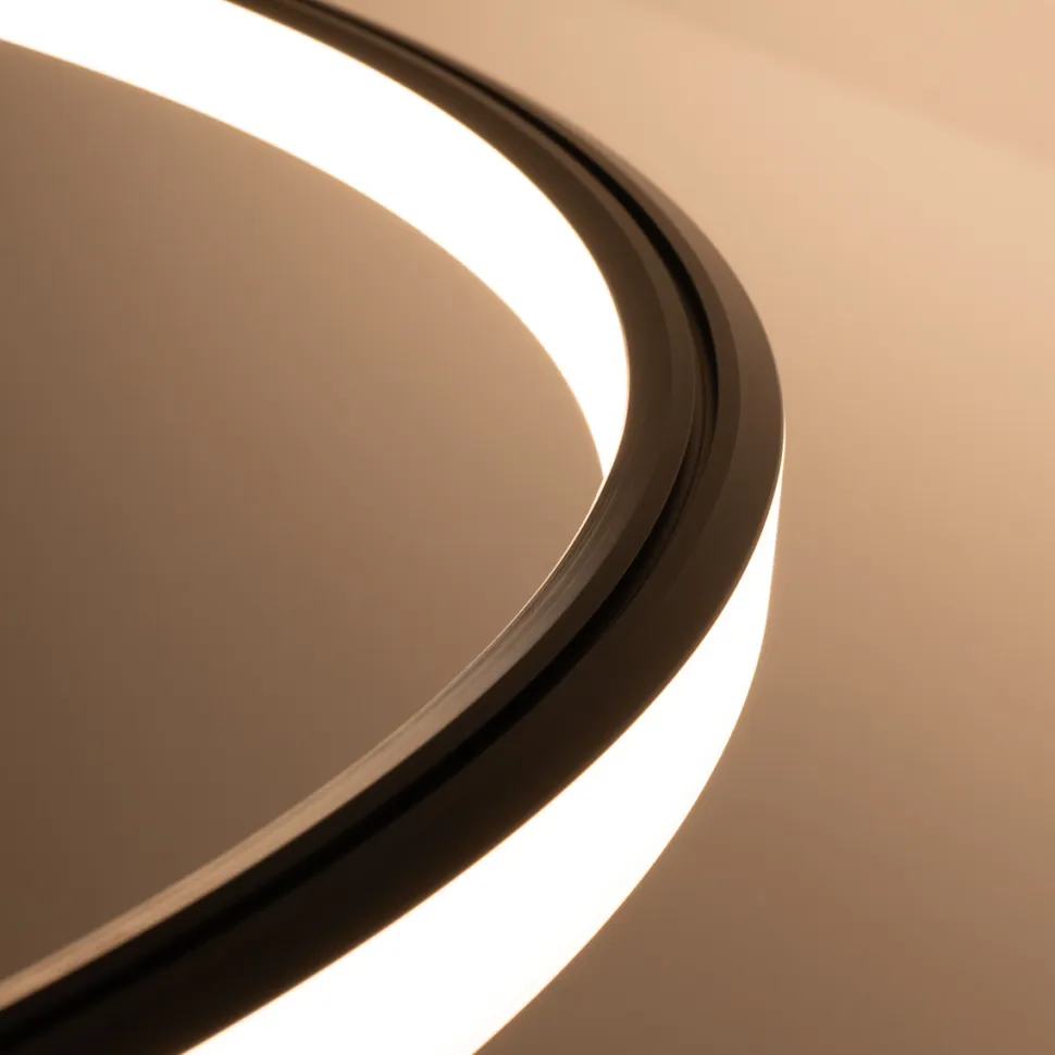 Żyrandol RISA 120 czarny LED 3000K