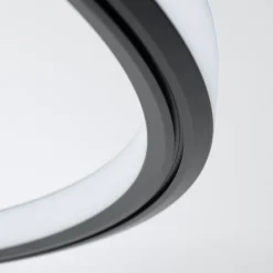 Żyrandol RISA 90 czarny LED 3000K