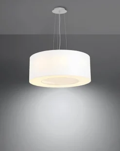 Żyrandol SATURNO 50 biały